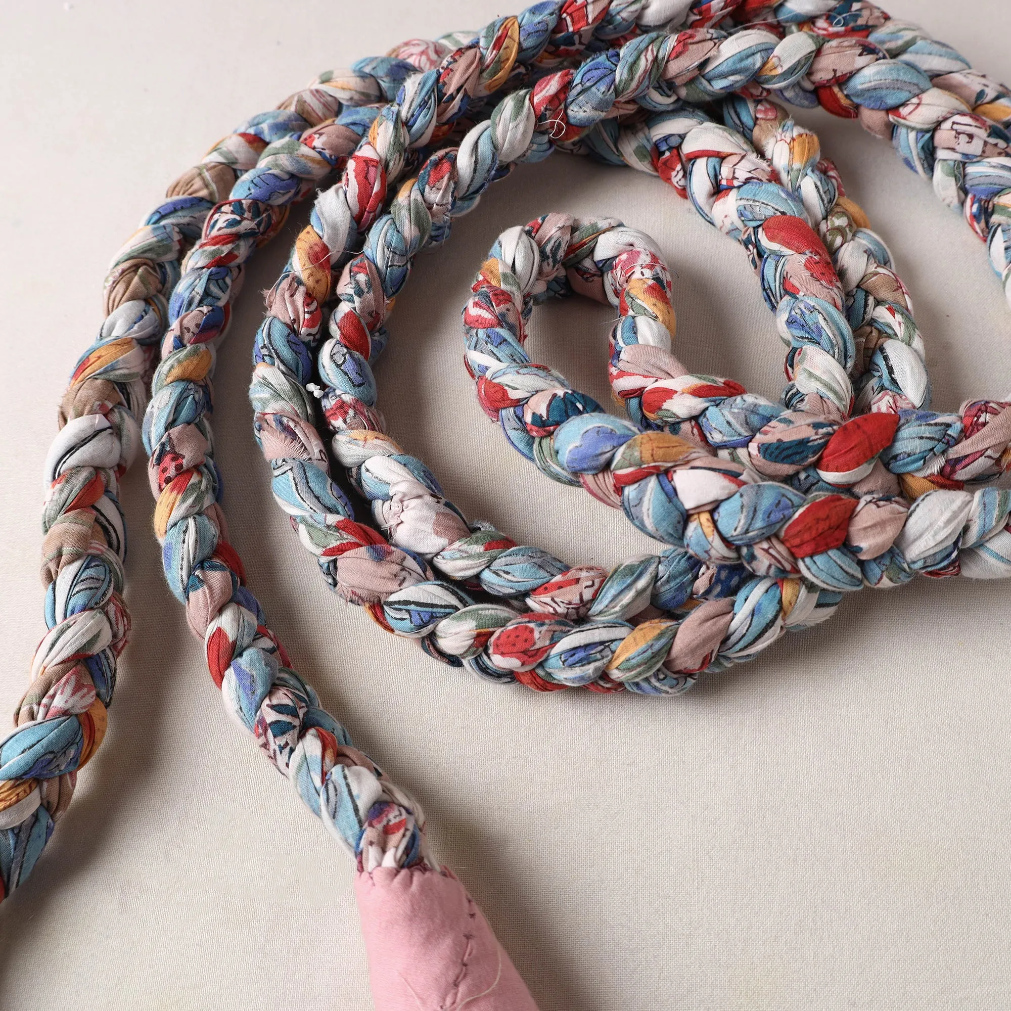 Handmade Upcycled Fabric Skipping Rope 19