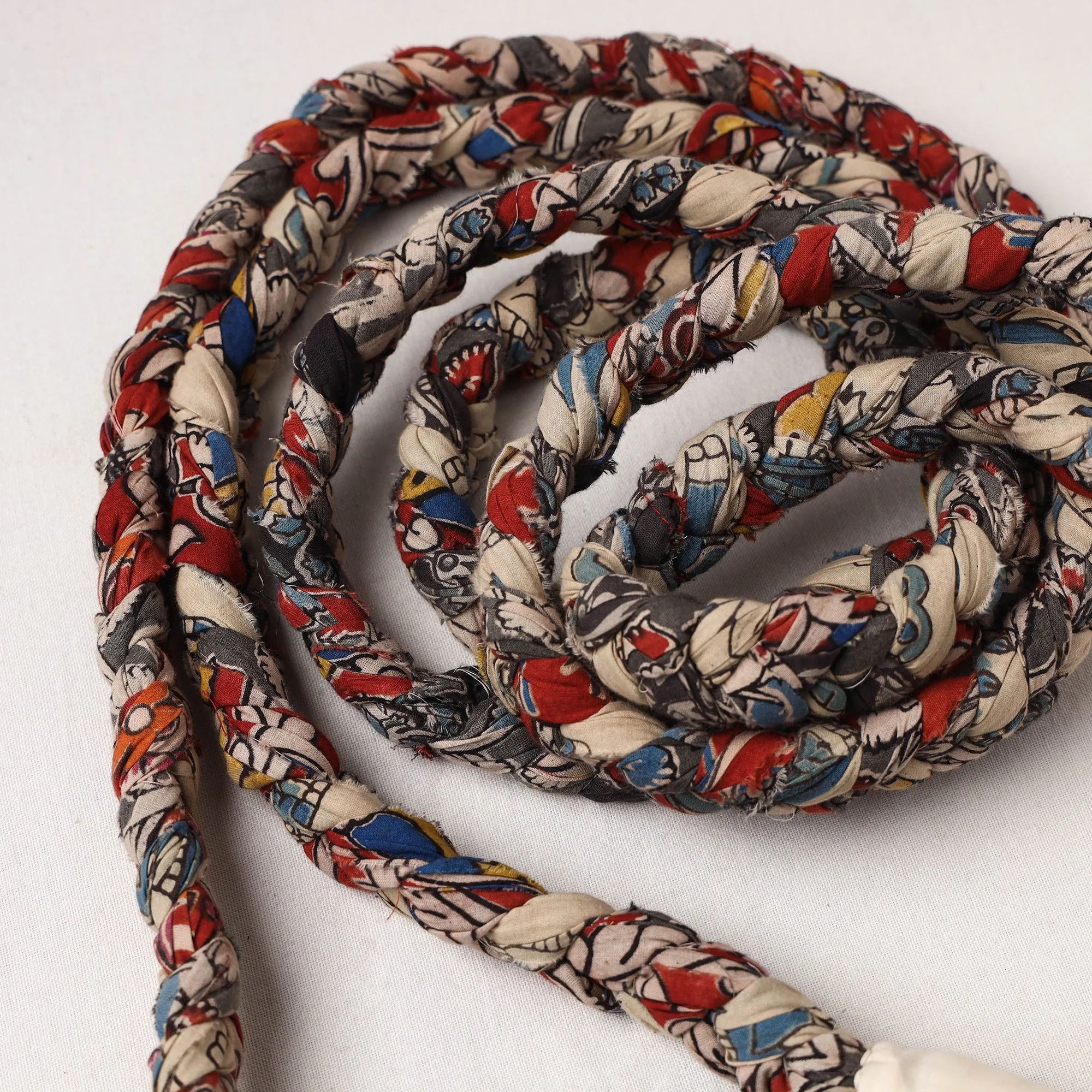 Handmade Upcycled Fabric Skipping Rope 3