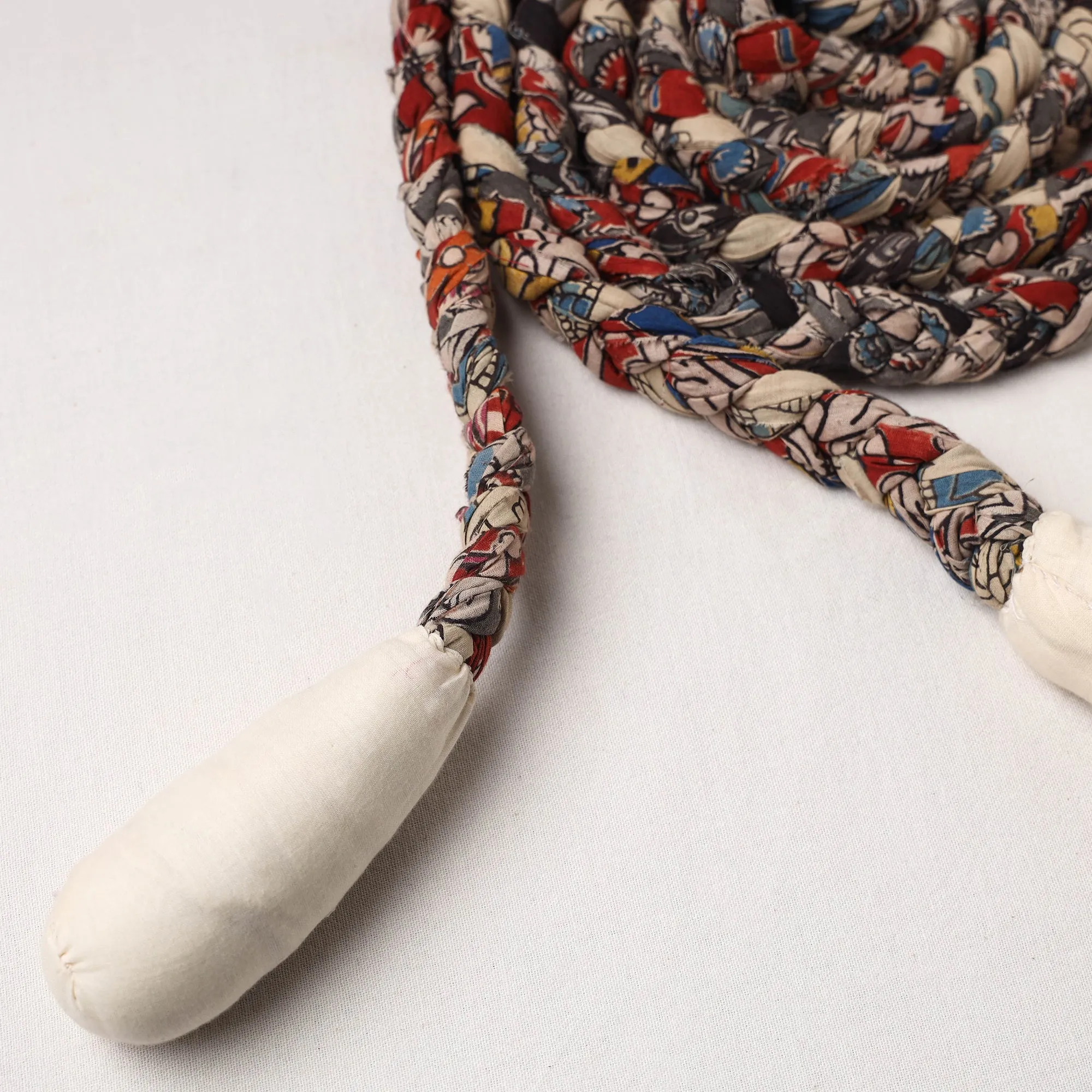 Handmade Upcycled Fabric Skipping Rope 3