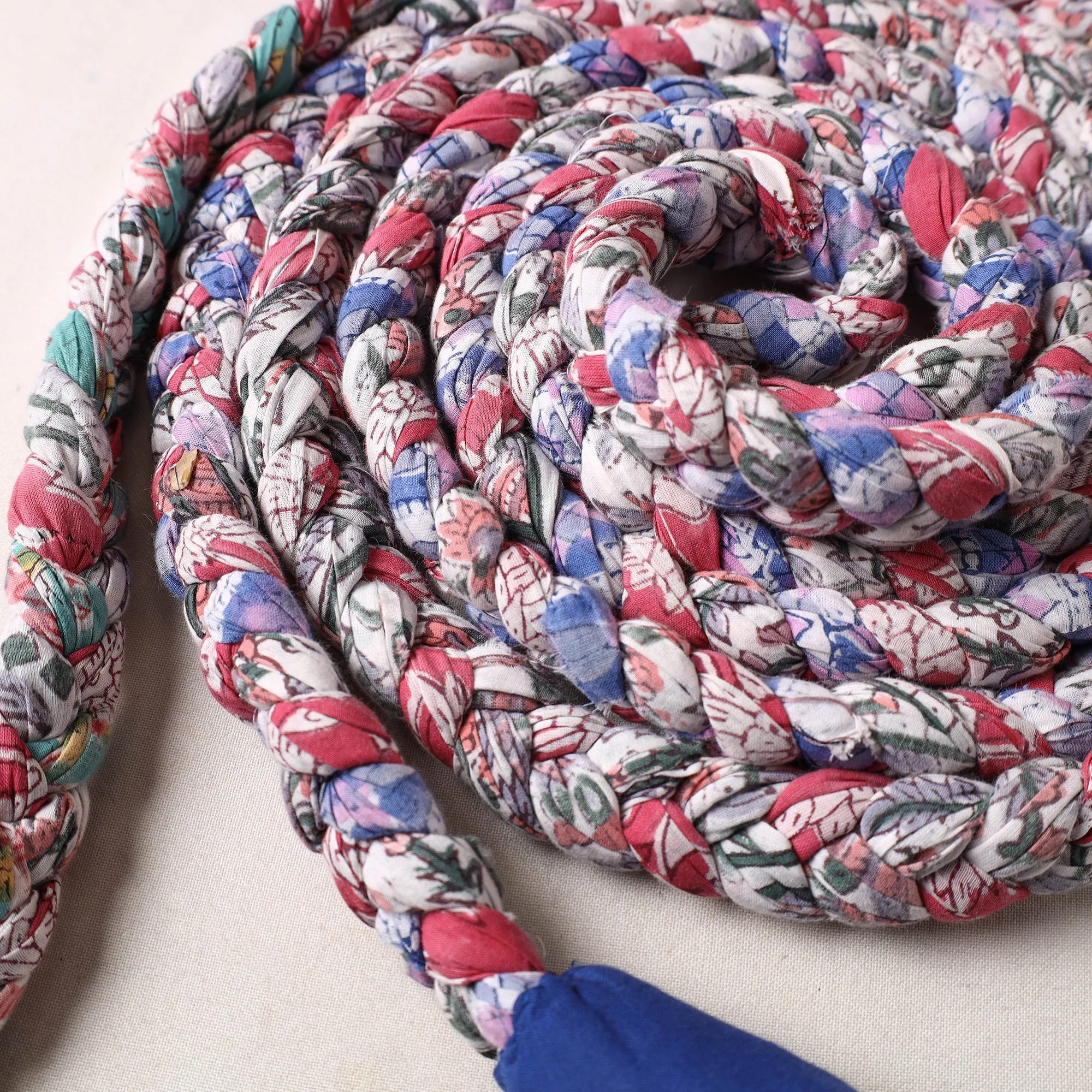 Handmade Upcycled Fabric Skipping Rope 46