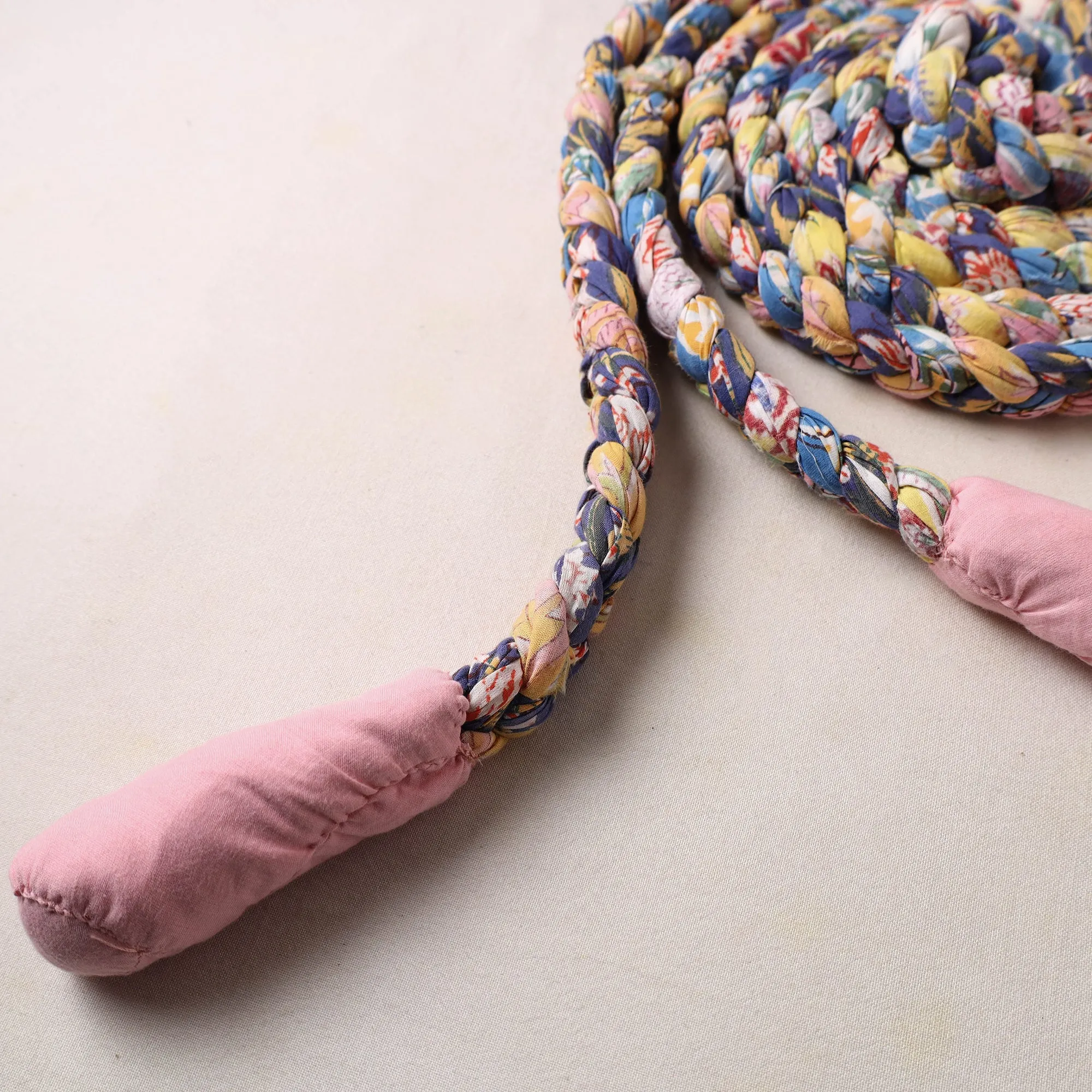 Handmade Upcycled Fabric Skipping Rope 50