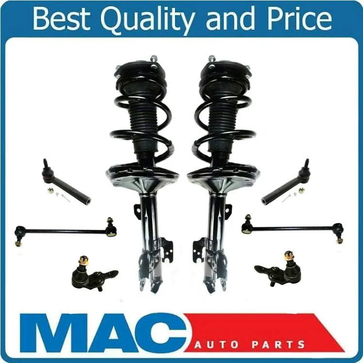 HIGHLANDER AWD 04-07 Except Touring & Hybrid Frt Coil Springs Struts Ball Joints