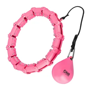 Hula Hop One Fitness Oha02 With Weight Pink