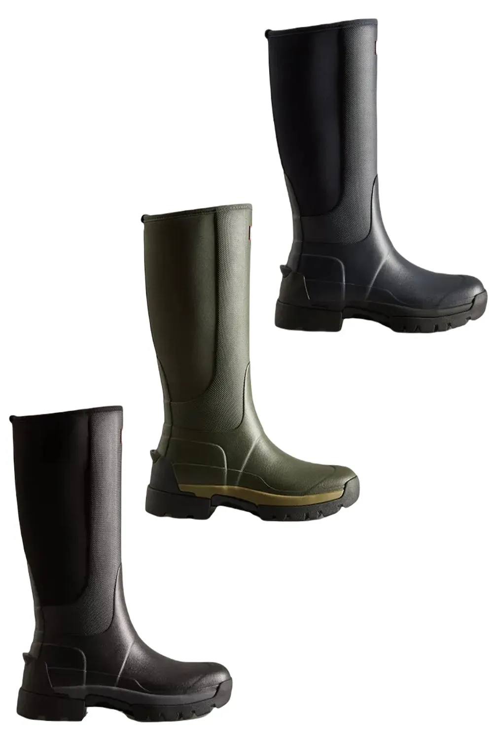 Hunter Womens Balmoral Hybrid Tall Wellington Boots