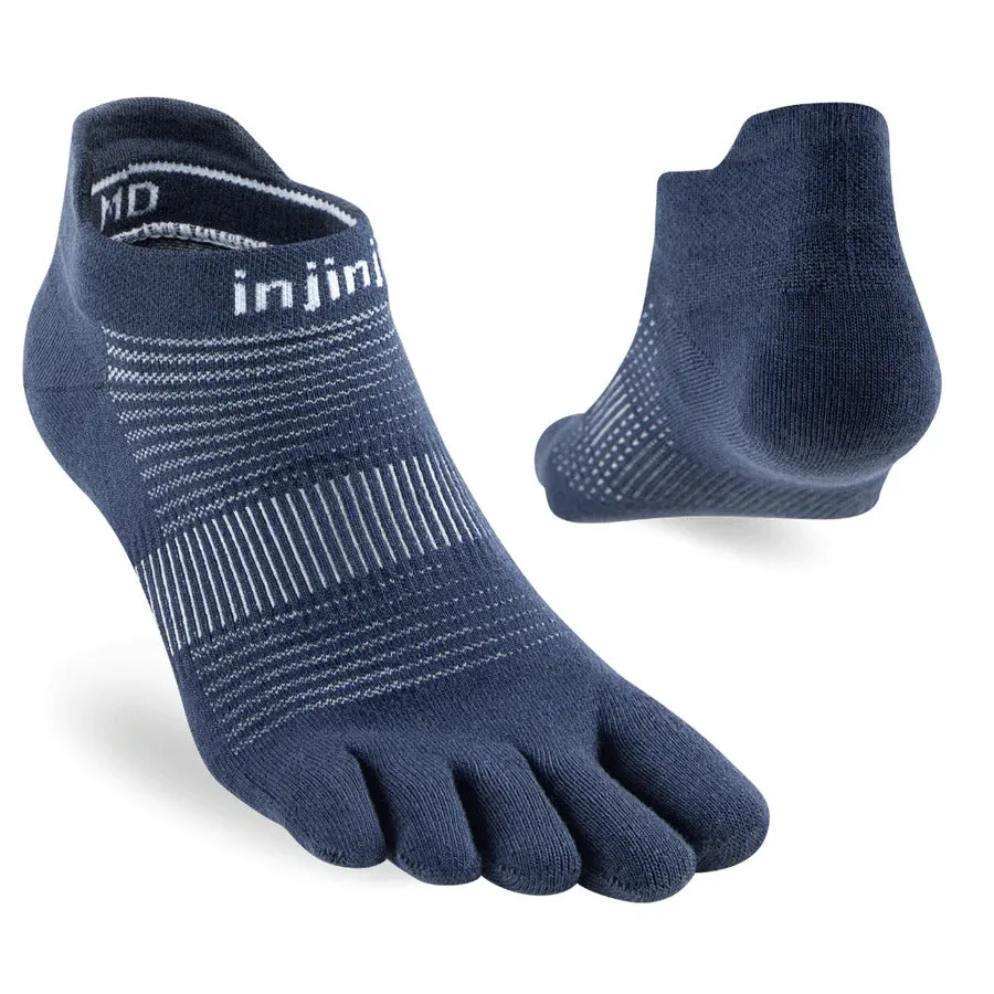 Injinji Run Sock | Lightweight | No Show | Navy