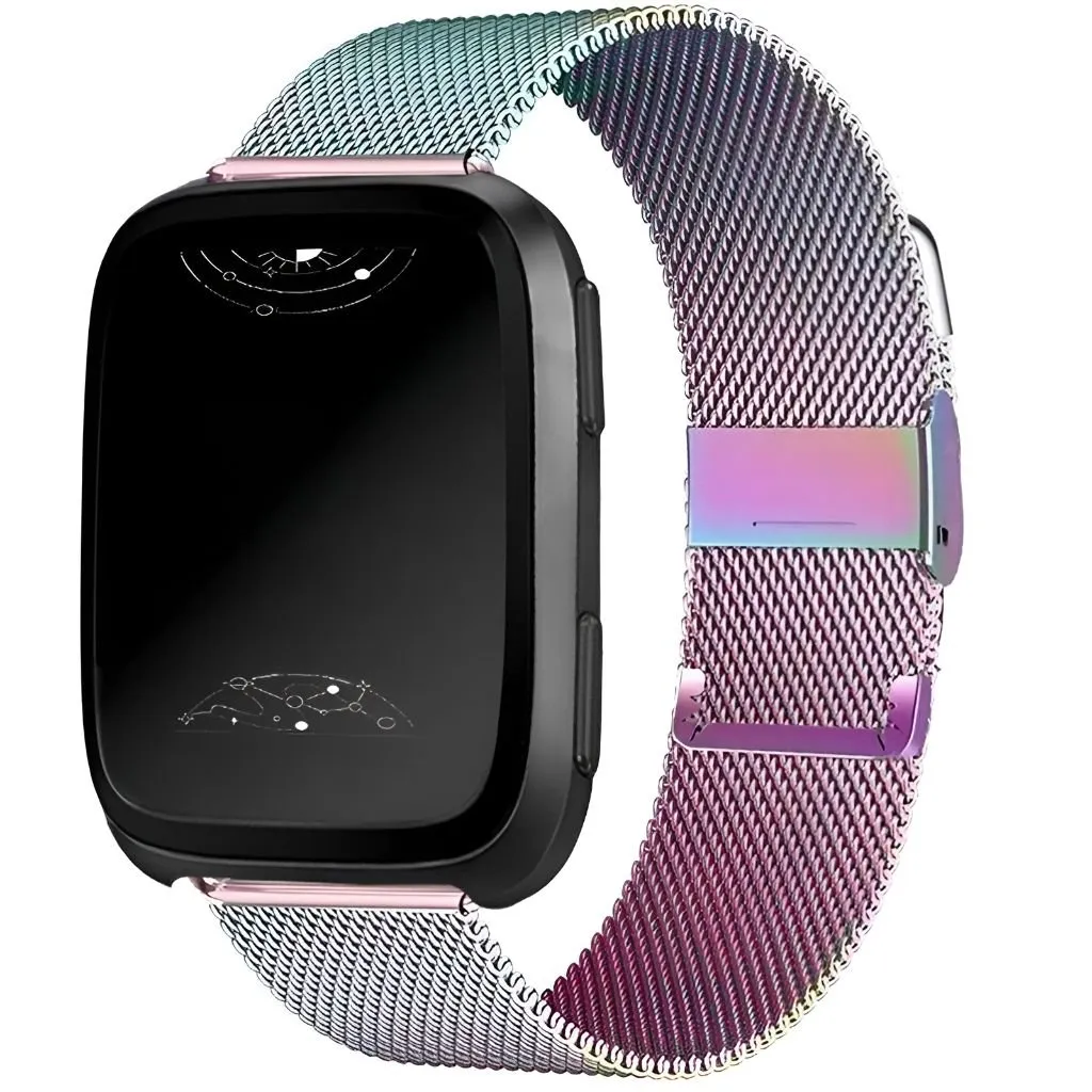 Inlux Stainless Steel Band For Fitbit Versa