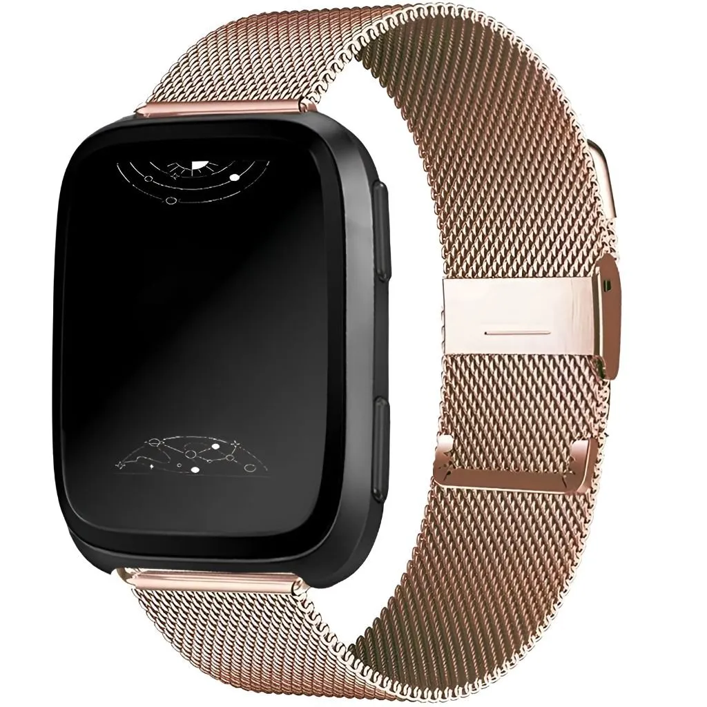 Inlux Stainless Steel Band For Fitbit Versa