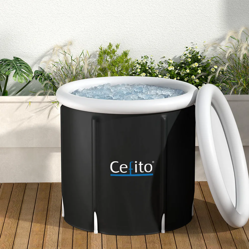 Insulated Portable Ice Bath Tub 300L with Cover