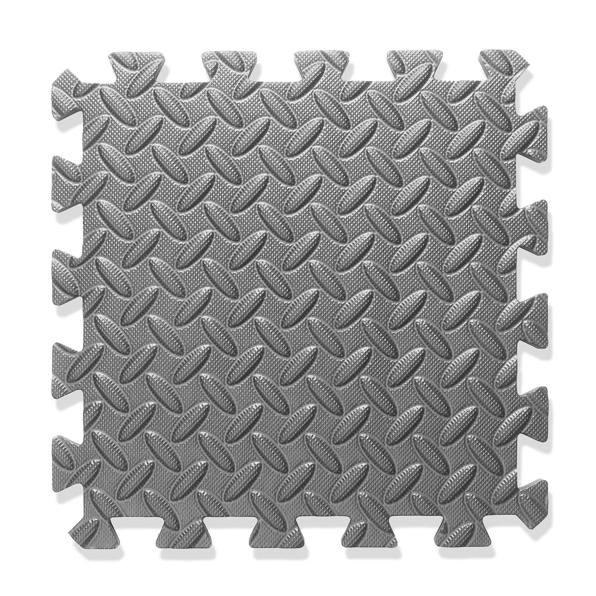 Interlocking Puzzle Exercise EVA Foam Mats, 1/2" Thick, 12-120 SQFT