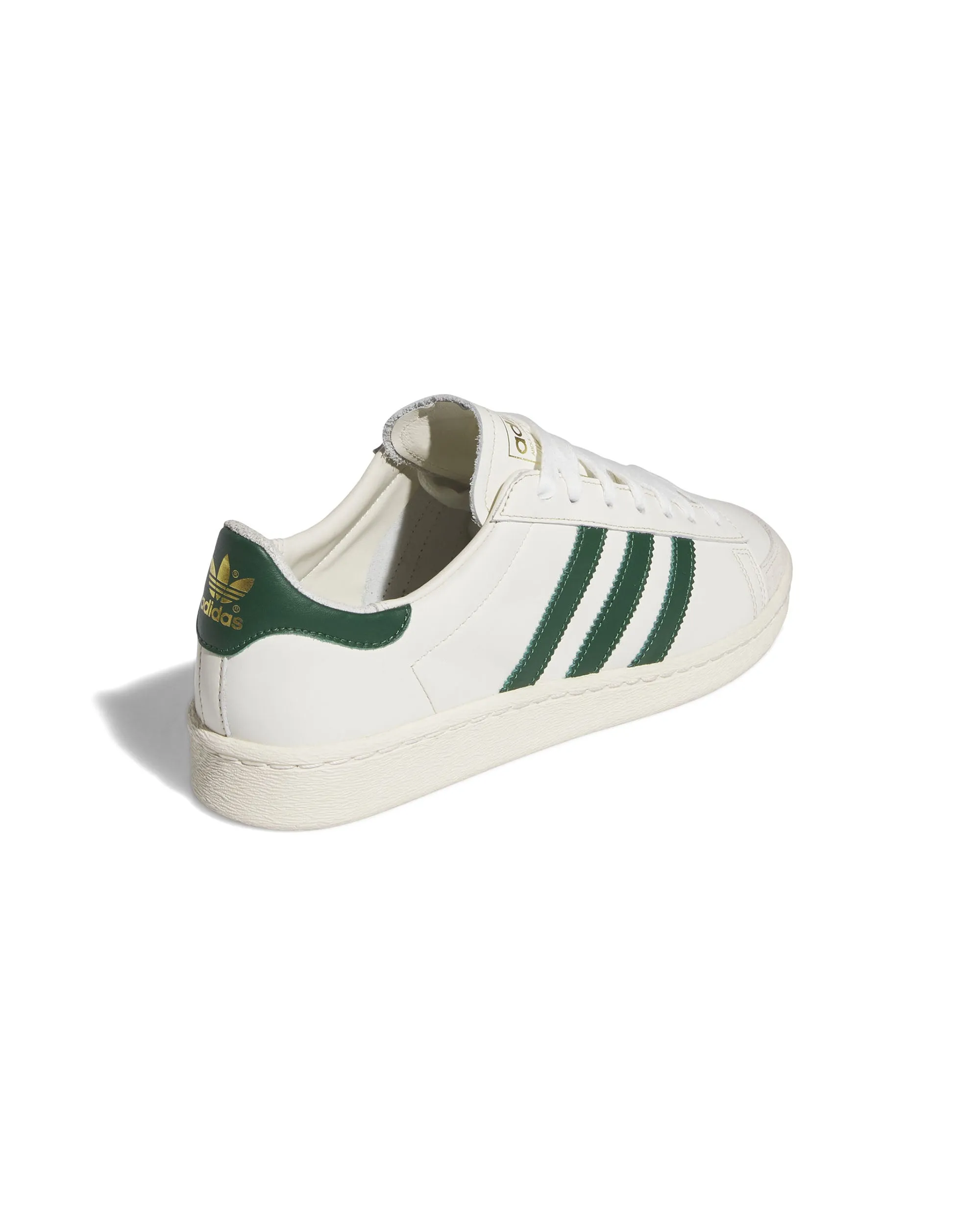 Jabbar Low  - Off White / Dark Green / Cream White