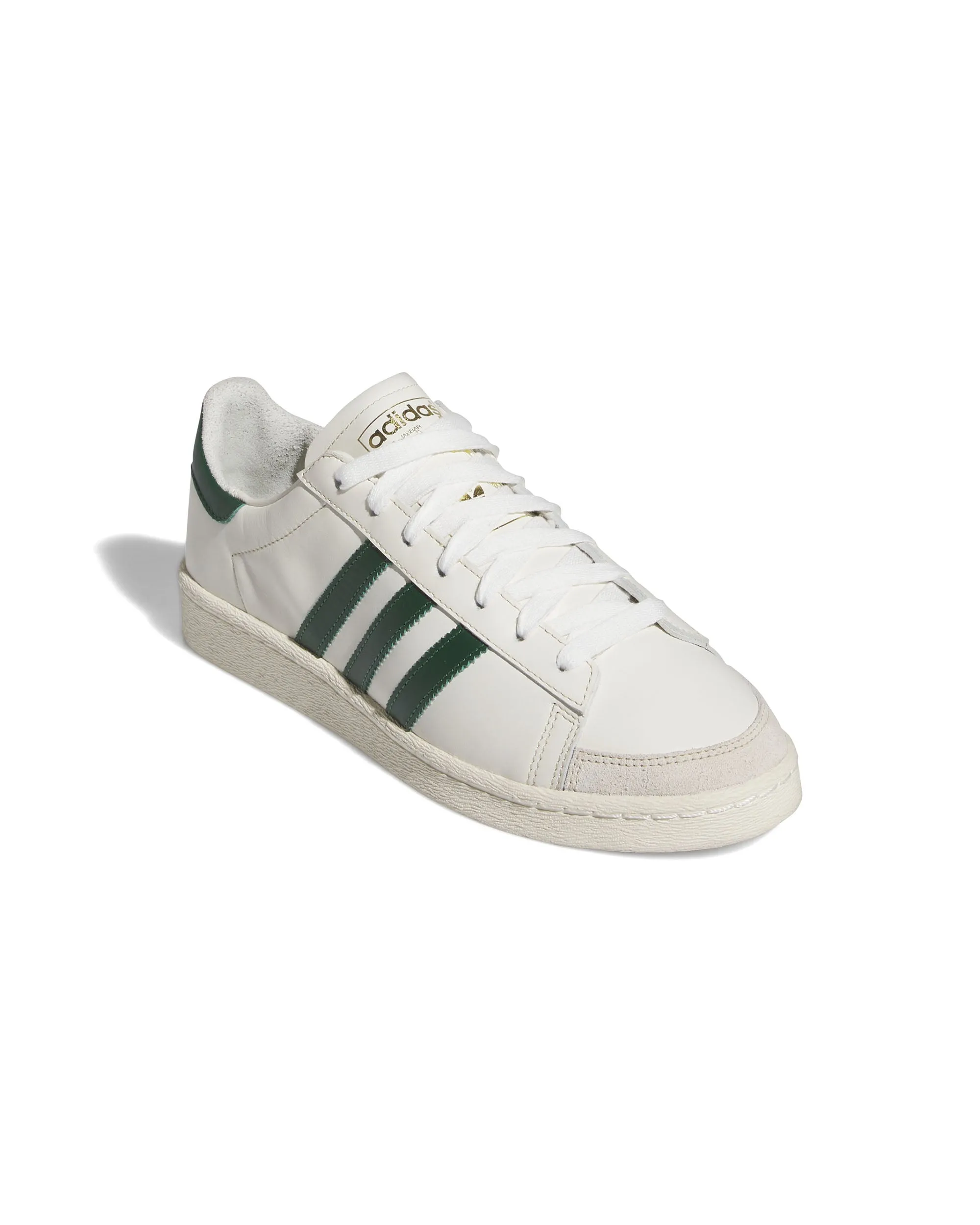 Jabbar Low  - Off White / Dark Green / Cream White