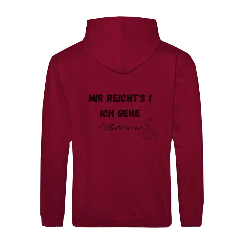 Kapuzenjacke Mir reichts Unisex