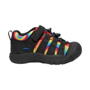 KEEN Little Kids' Newport Shoe - Black/Original Tie Dye