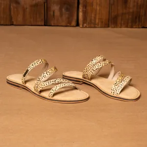 Kingsley Heath L Strap Sandal Wild/Brass