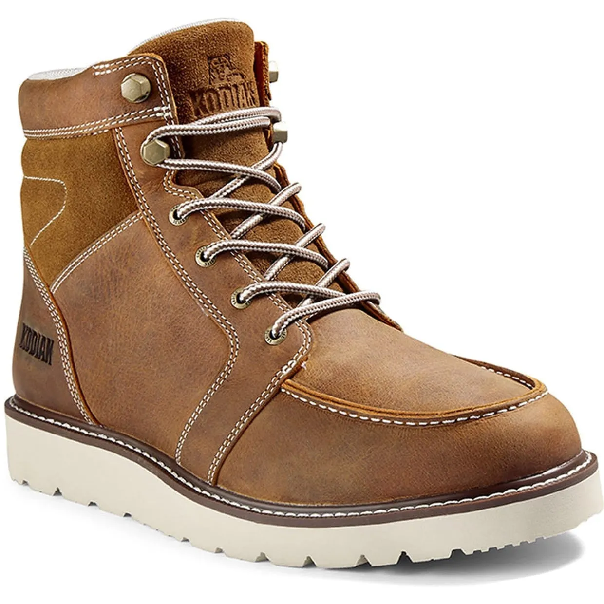 Kodiak Men's Mckinney Wedge 6" Work Boot -Wheat- 834NWT