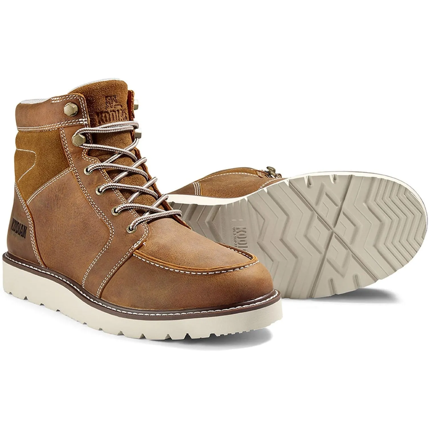 Kodiak Men's Mckinney Wedge 6" Work Boot -Wheat- 834NWT