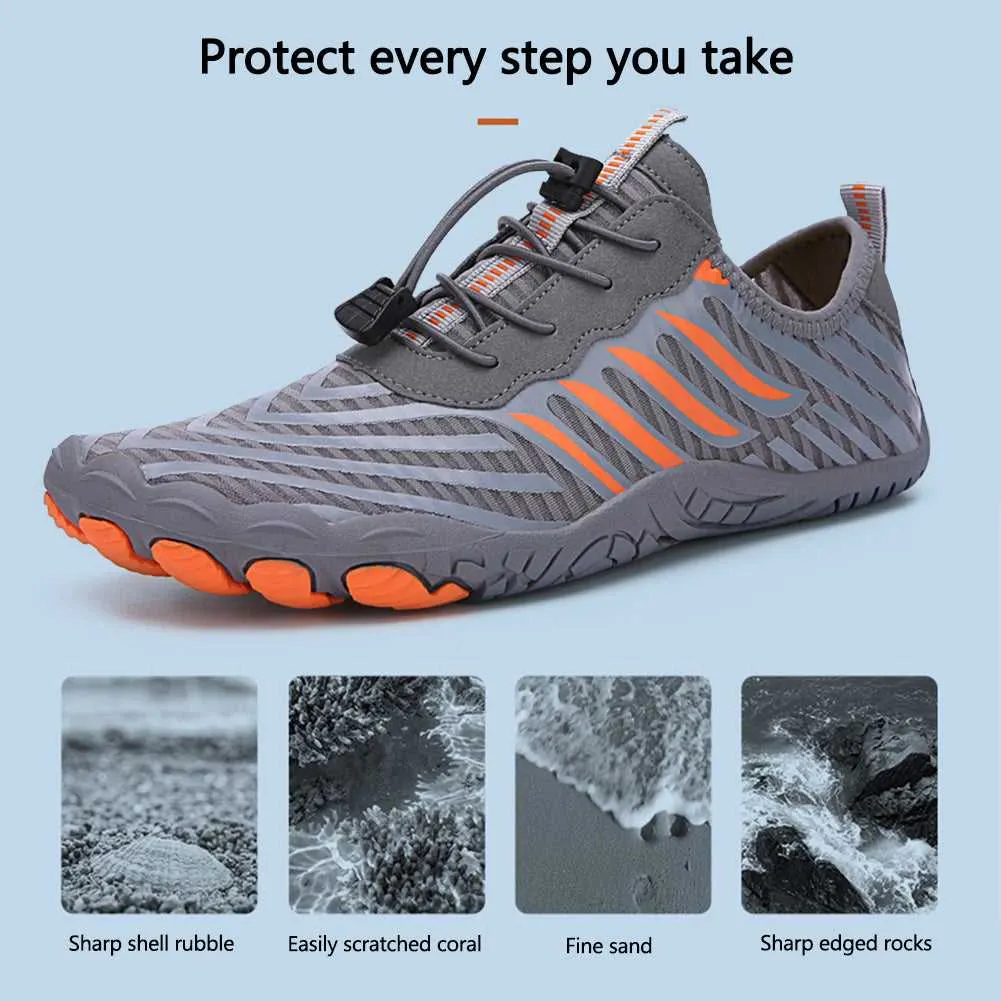 Leisure Swimming Wading Shoes Indoor Fitness  Outdoor River Beach Shoes Summer