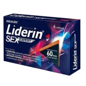 LIDERIN x 6 tablets, men with erections, causes of ed