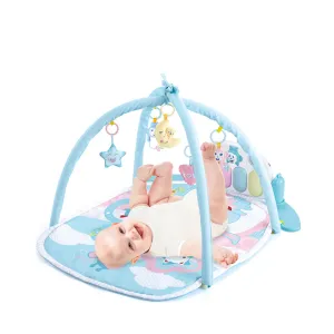 Little Angel Baby Piano Fitness Play Gym (Blue)