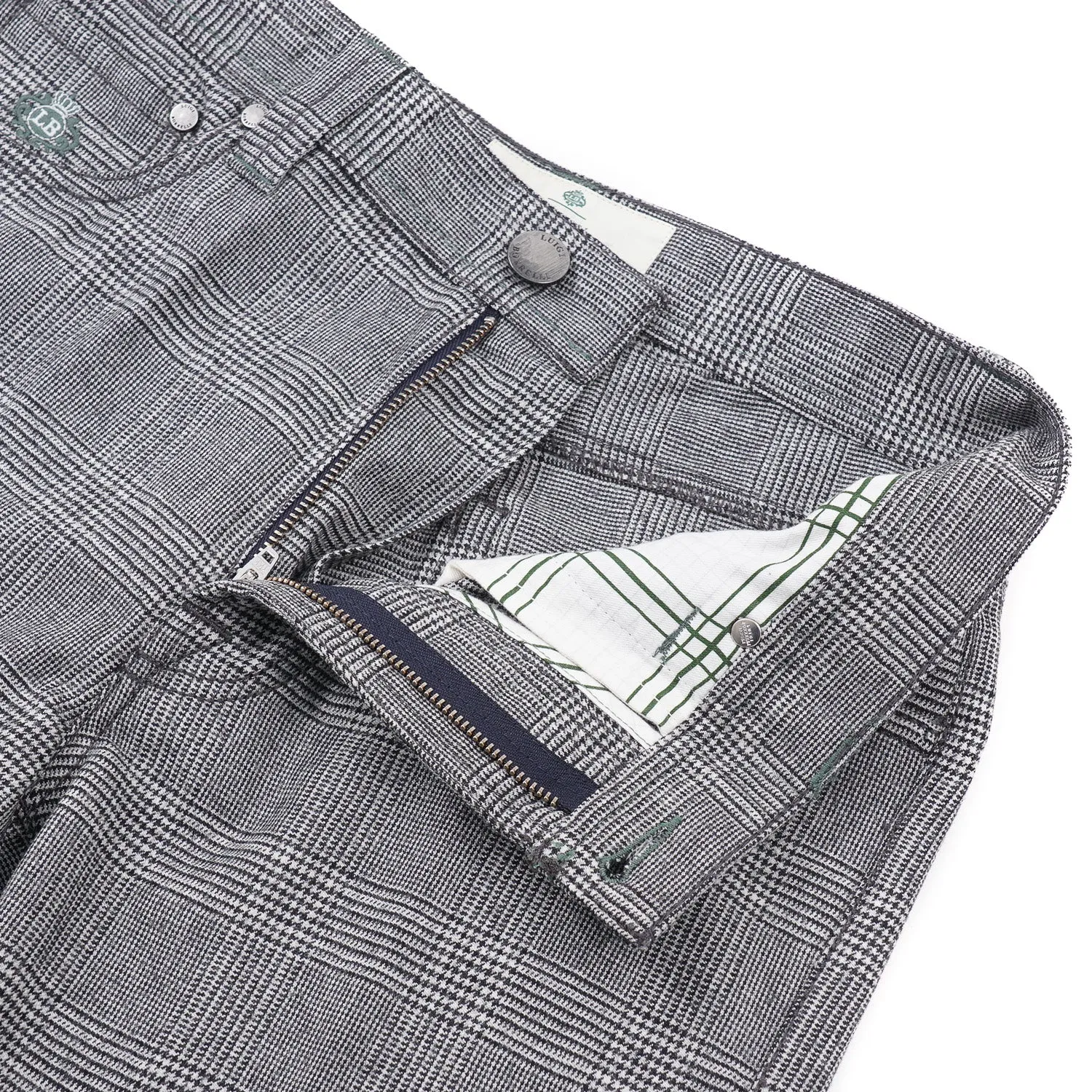 Luigi Borrelli Wool 5-Pocket Pants