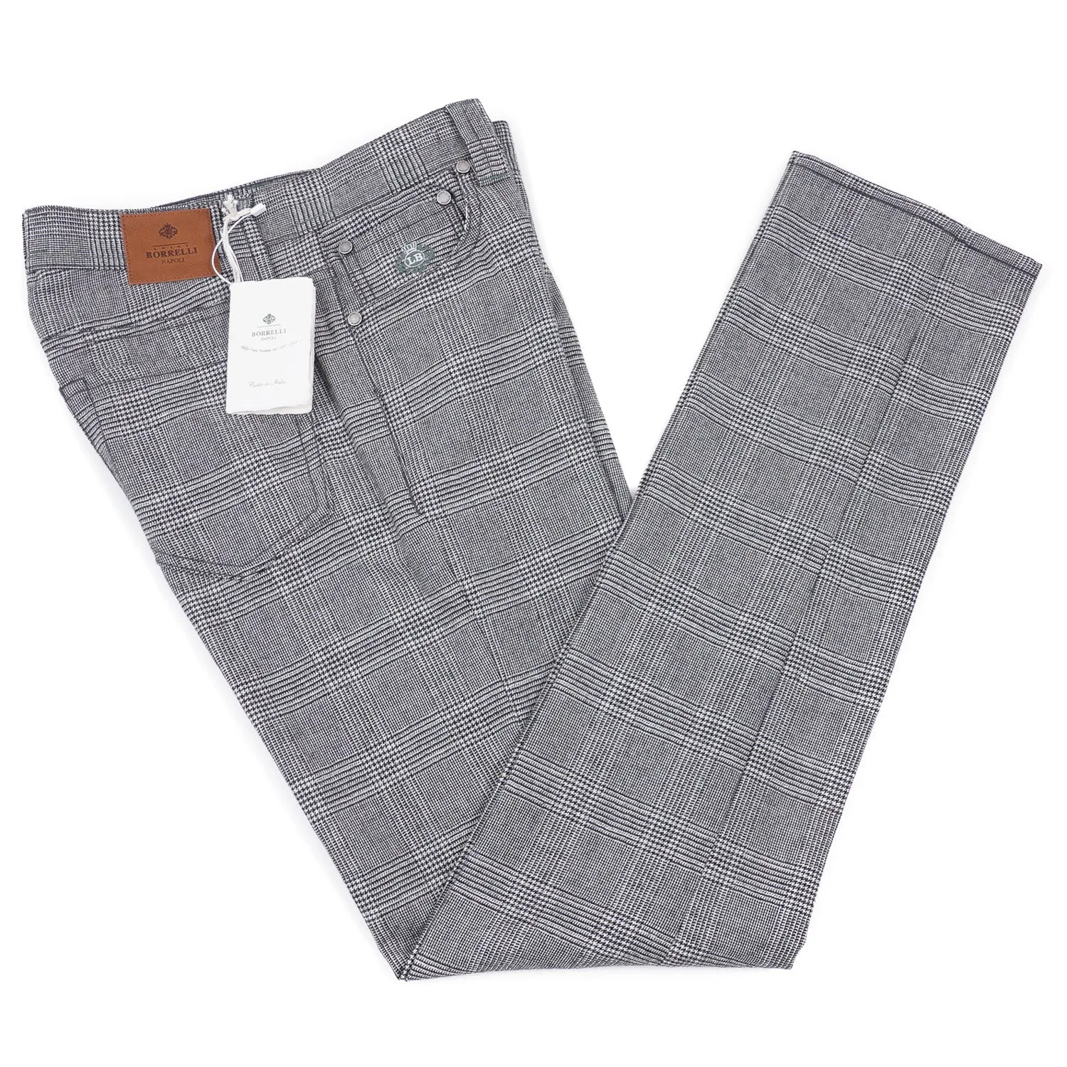 Luigi Borrelli Wool 5-Pocket Pants