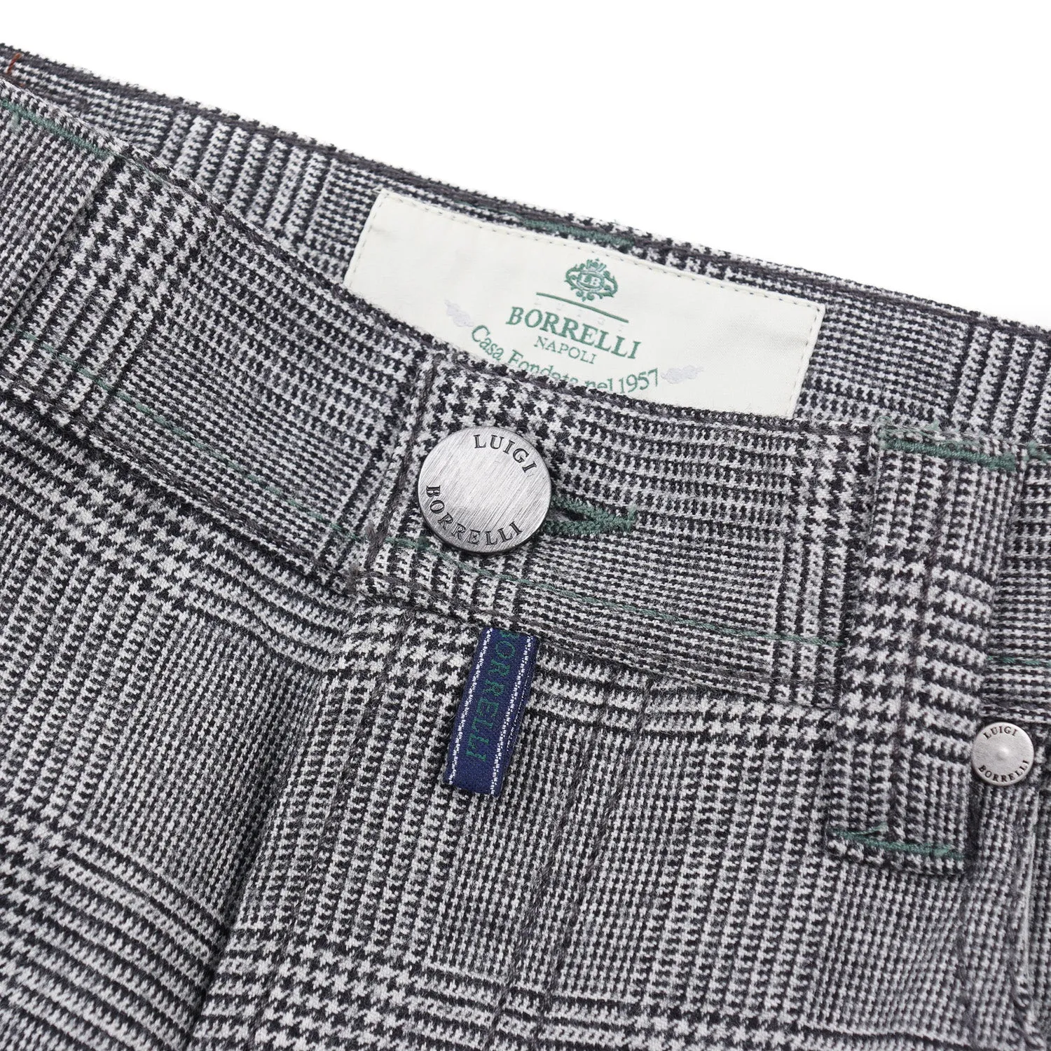 Luigi Borrelli Wool 5-Pocket Pants