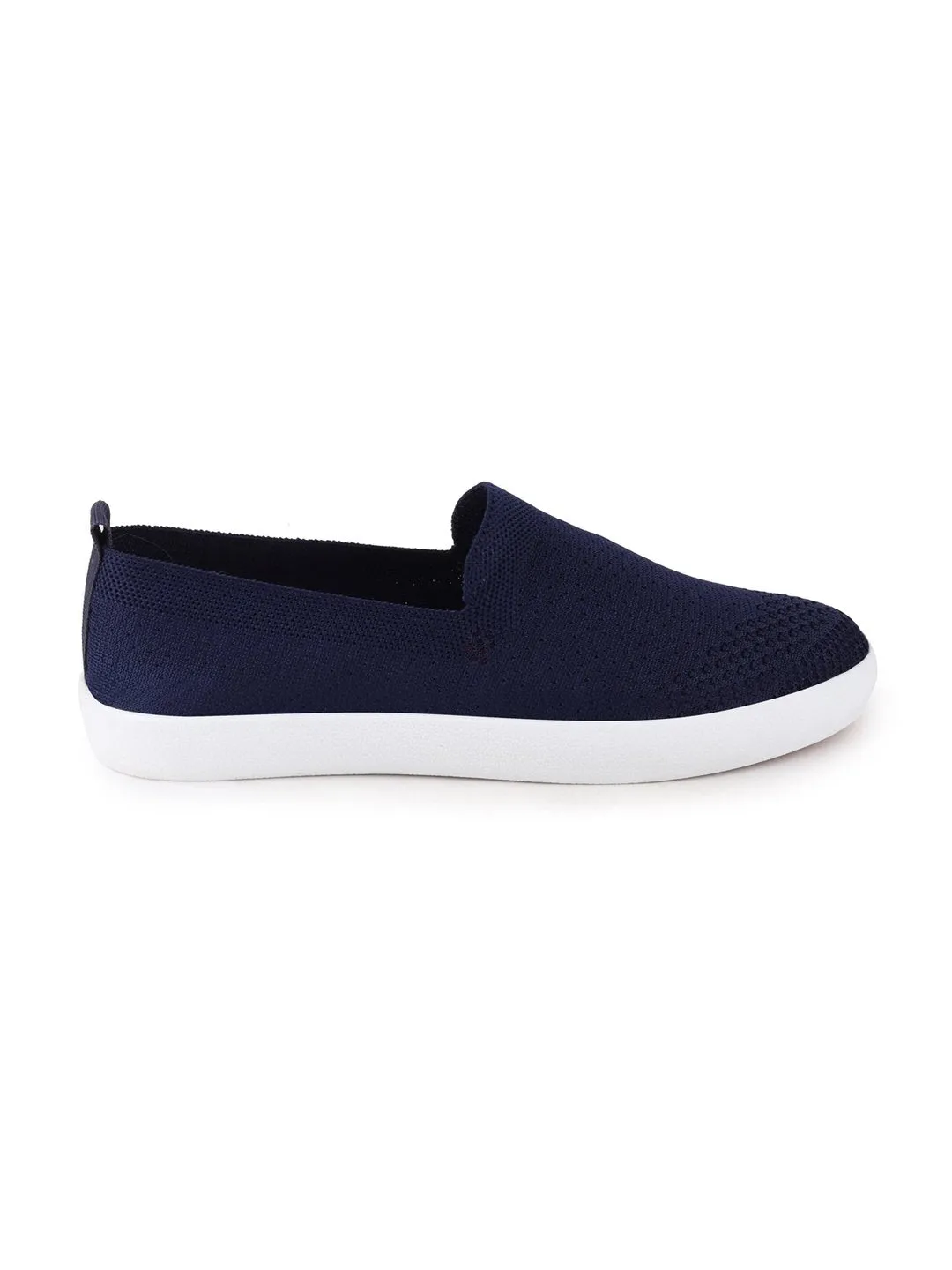 Men Blue Casual Slip-On Shoes