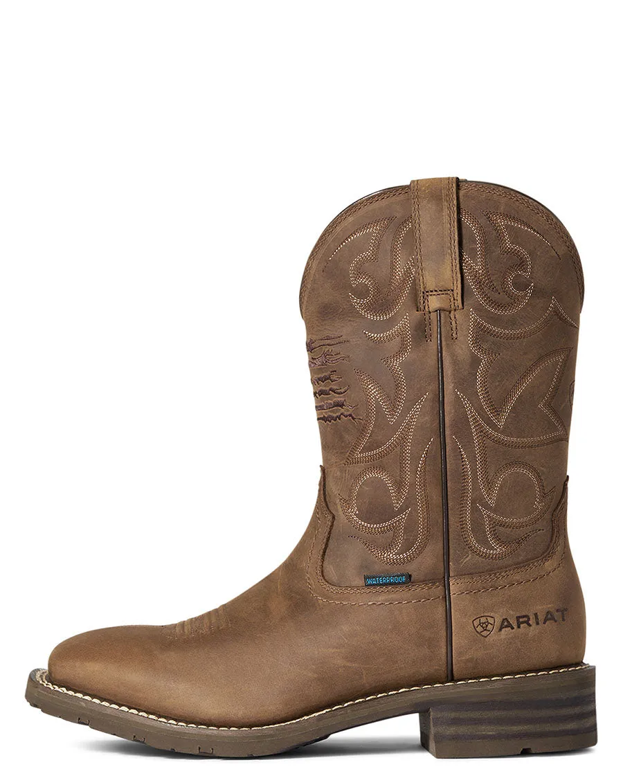 Men's Hybrid Patriot Waterproof Western Boots