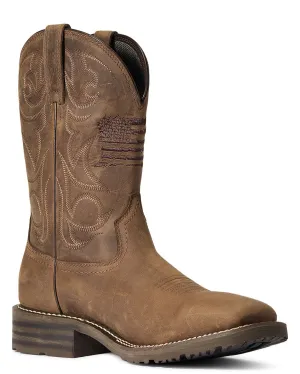 Men's Hybrid Patriot Waterproof Western Boots