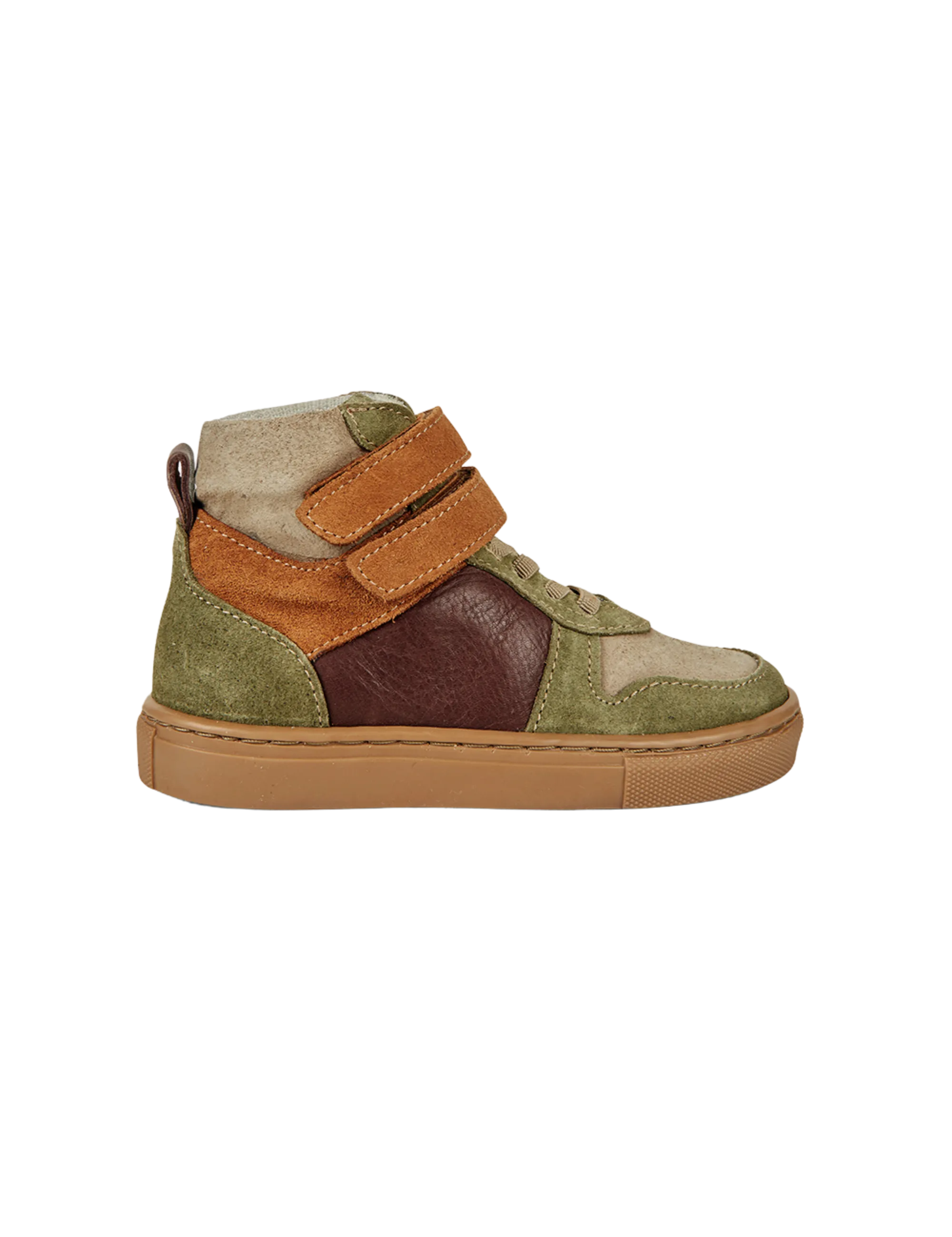 Mountain Sneaker velcro - Cress Suede