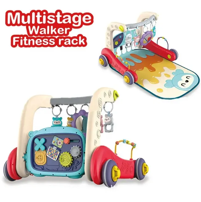 Multi-Stage Baby Walker Fitness Rack