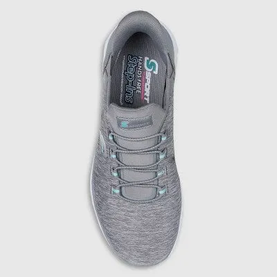 New - S Sport By Skechers Women's Syrka Step-Ins Sneakers - Gray 10