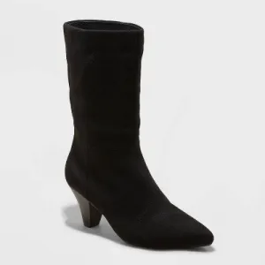 New - Women's Ada Dress Boots - Universal Thread Black 9