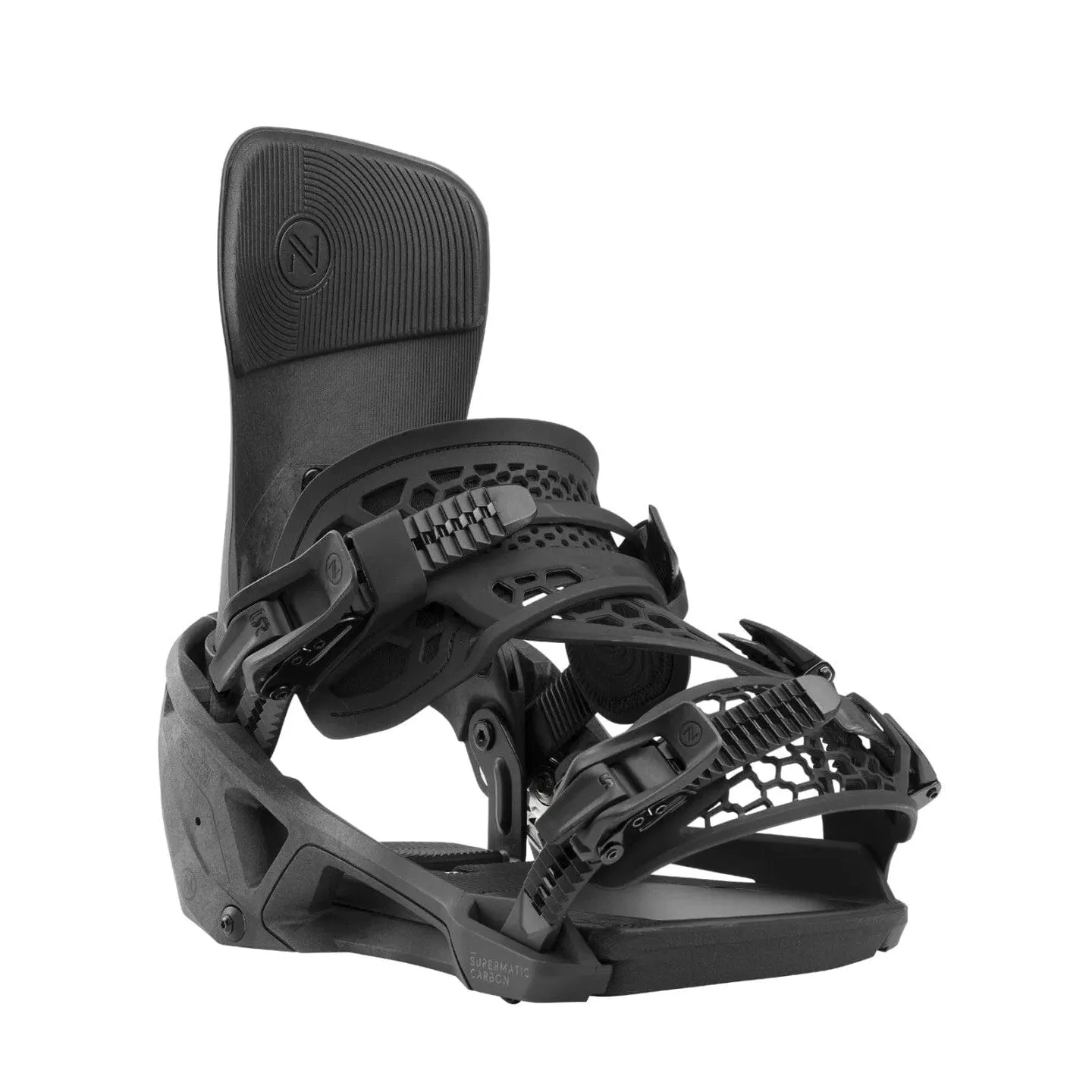 NIDECKER Carbon Supermatic Snowboard Binding Black 2025