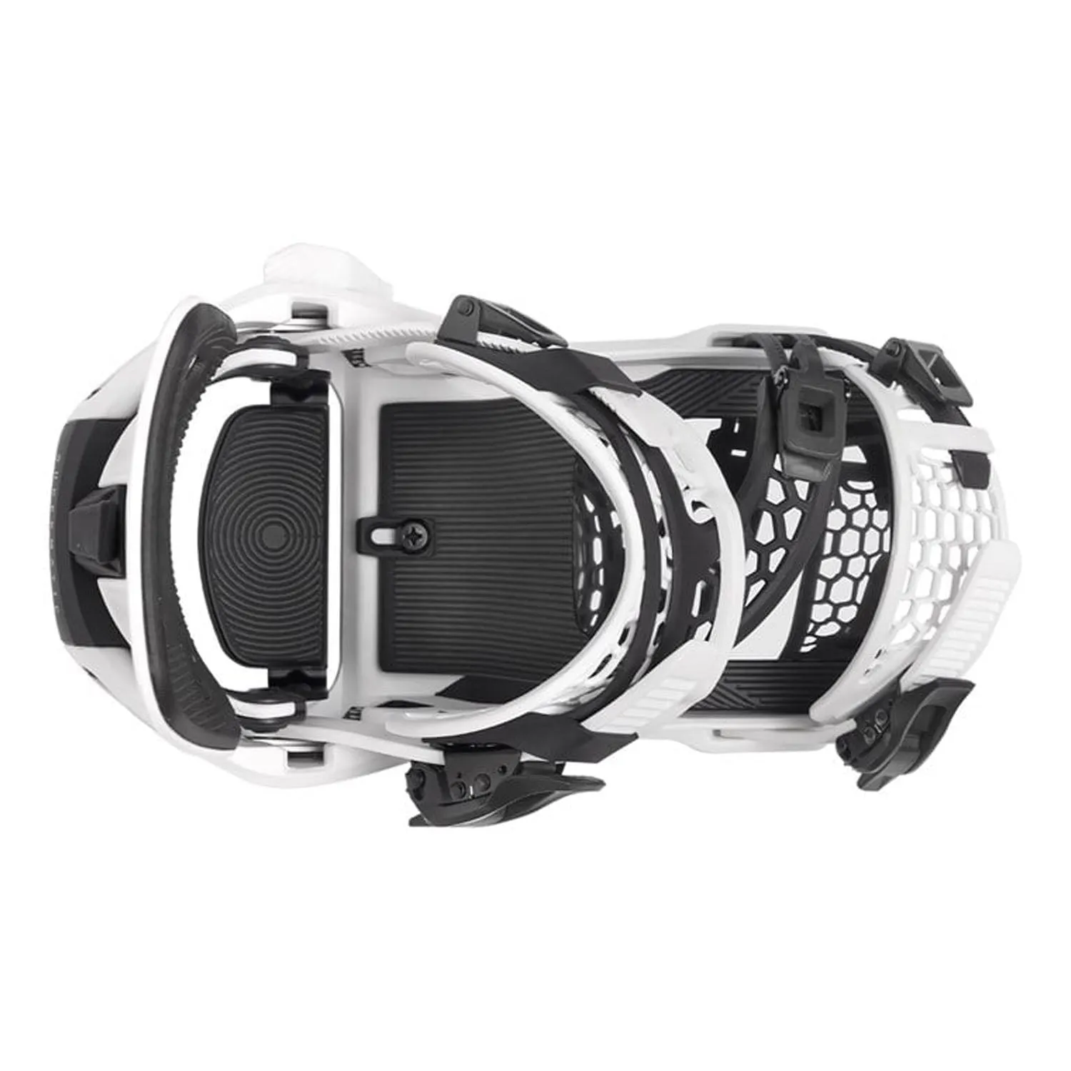 Nidecker Supermatic Snowboard Bindings 2025 White