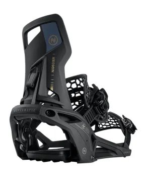 NIDECKER Supermatic Snowboard Bindings Black 2025