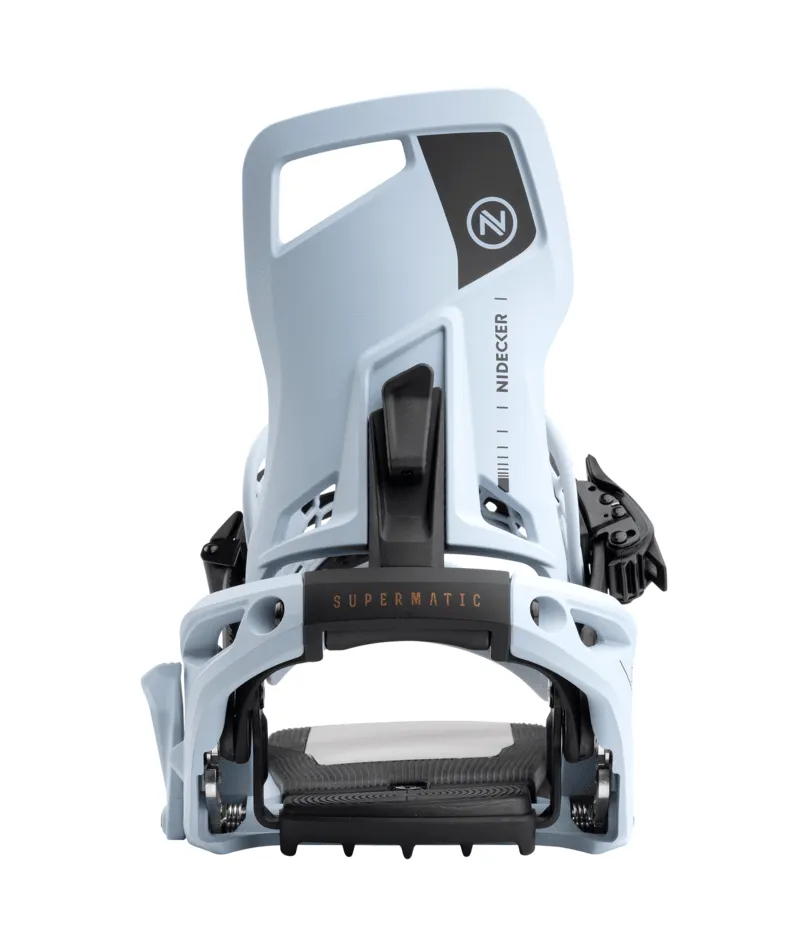 NIDECKER Supermatic Snowboard Bindings Cannonblue 2025