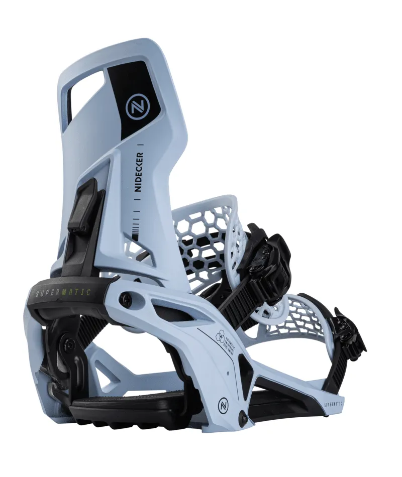 NIDECKER Supermatic Snowboard Bindings Cannonblue 2025