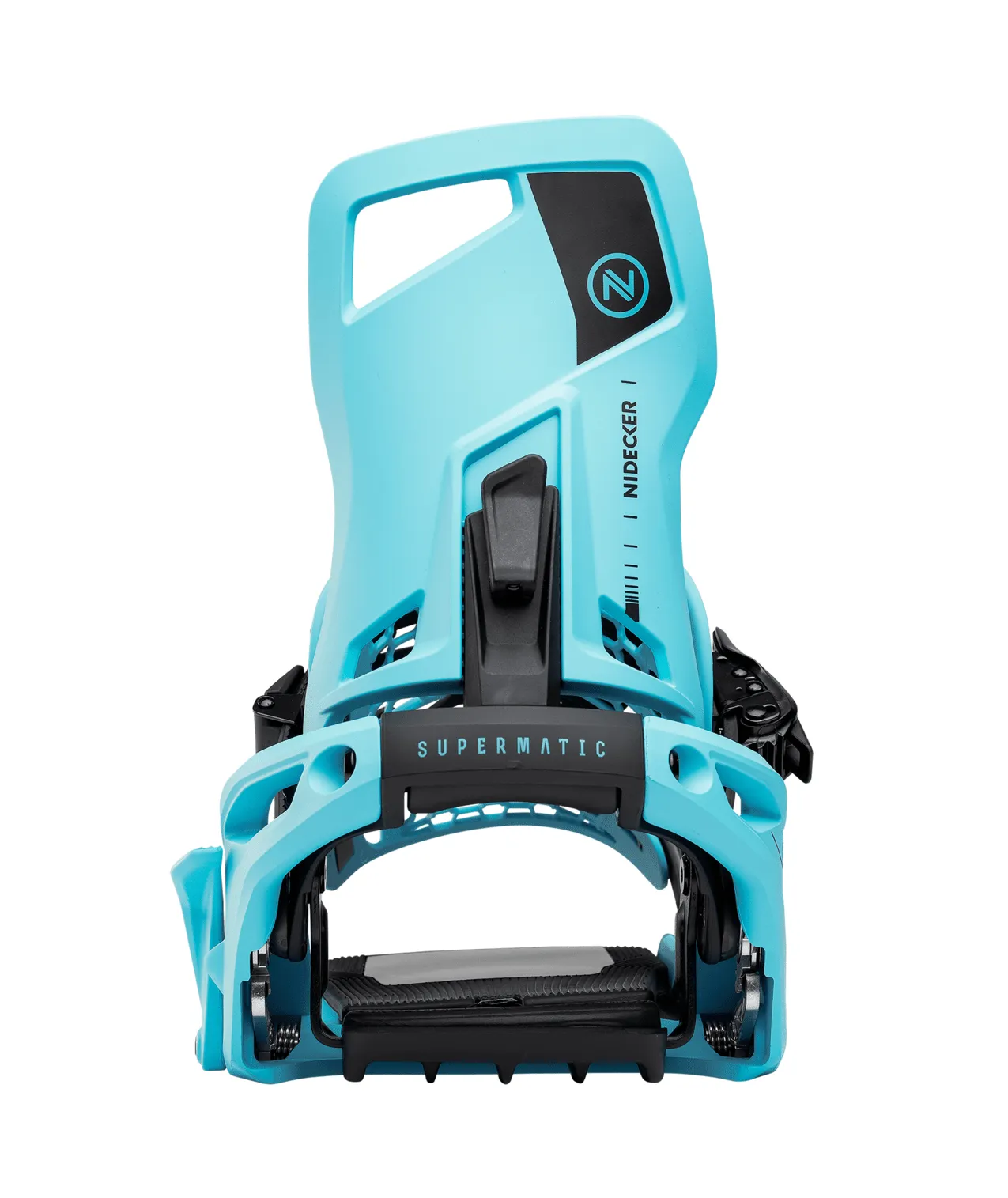 NIDECKER Supermatic Snowboard Bindings Cyan 2025