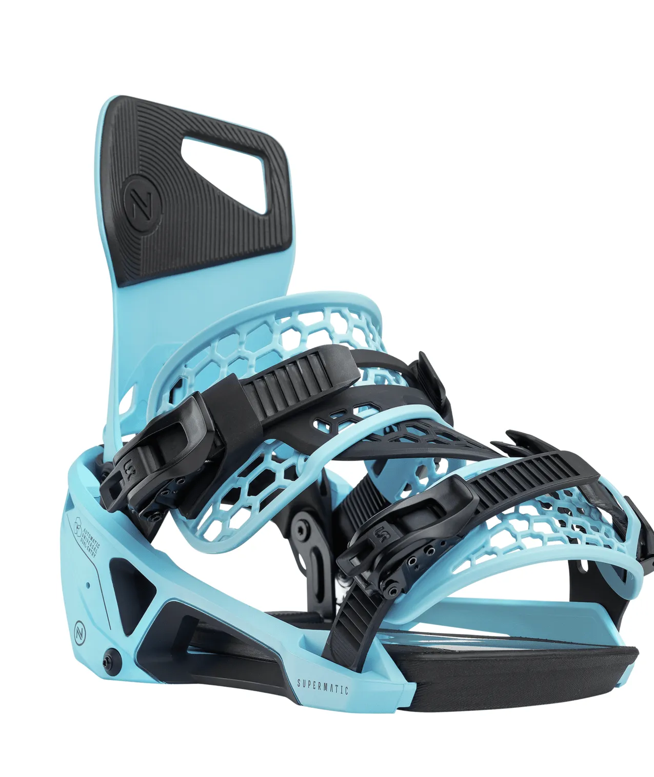 NIDECKER Supermatic Snowboard Bindings Cyan 2025