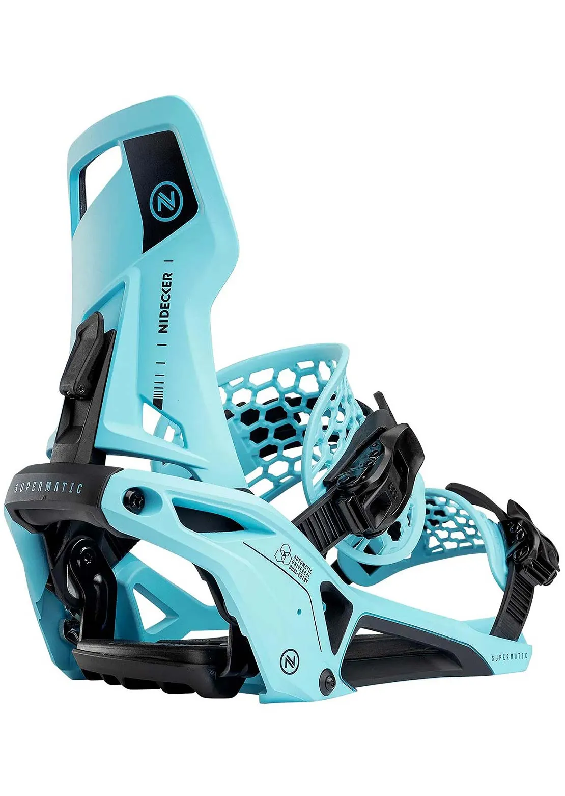 Nidecker Unisex Supermatic Snowboard Bindings