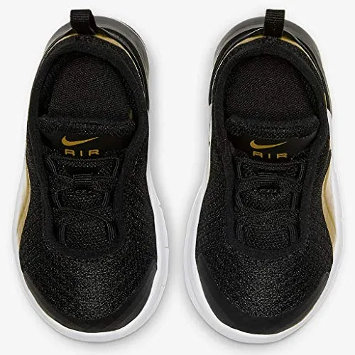 NIKE INFANT AIR MAX MOTION TDE - black/gold