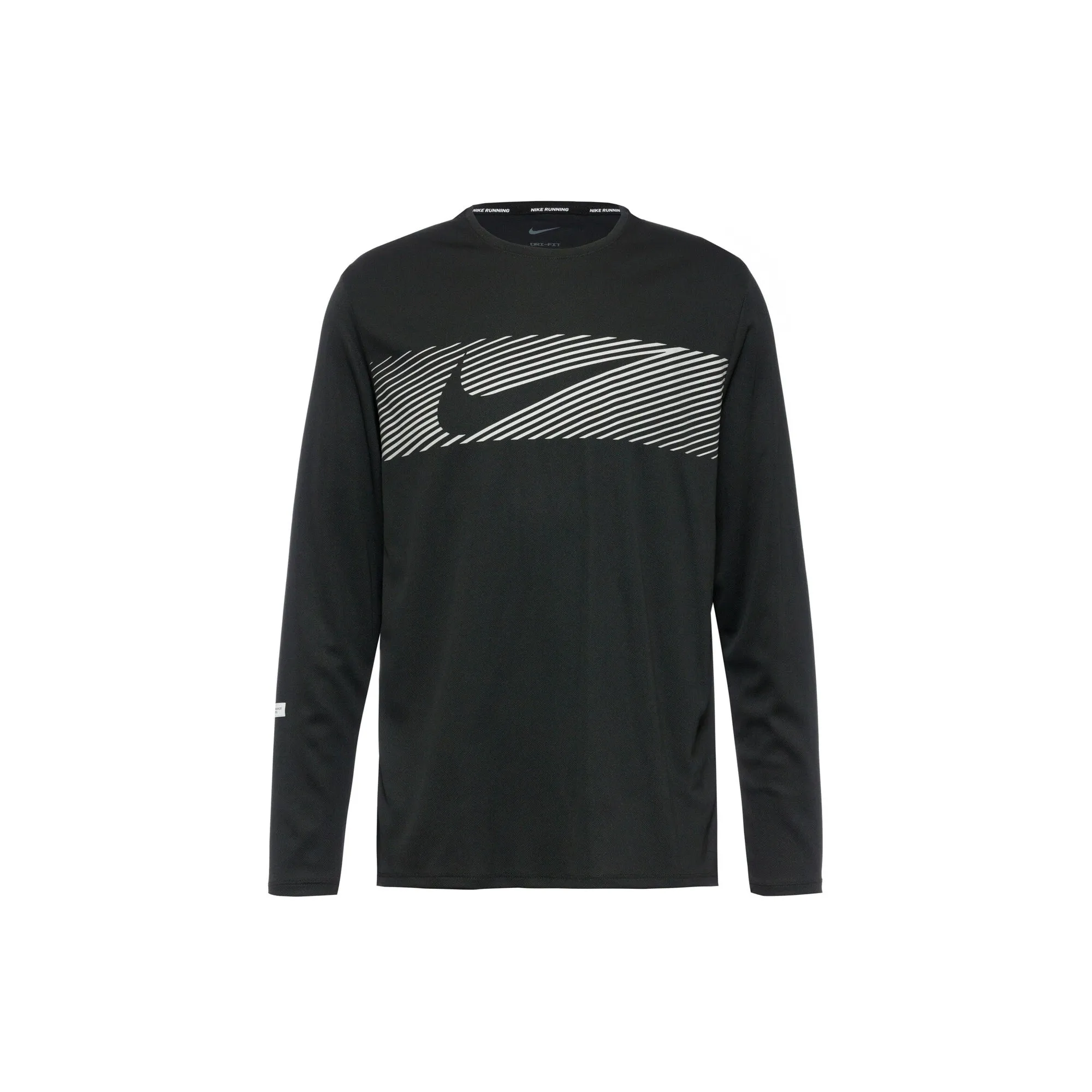 Nike Miler Flash Dri-FIT UV Long Sleeve 'black' (2024)