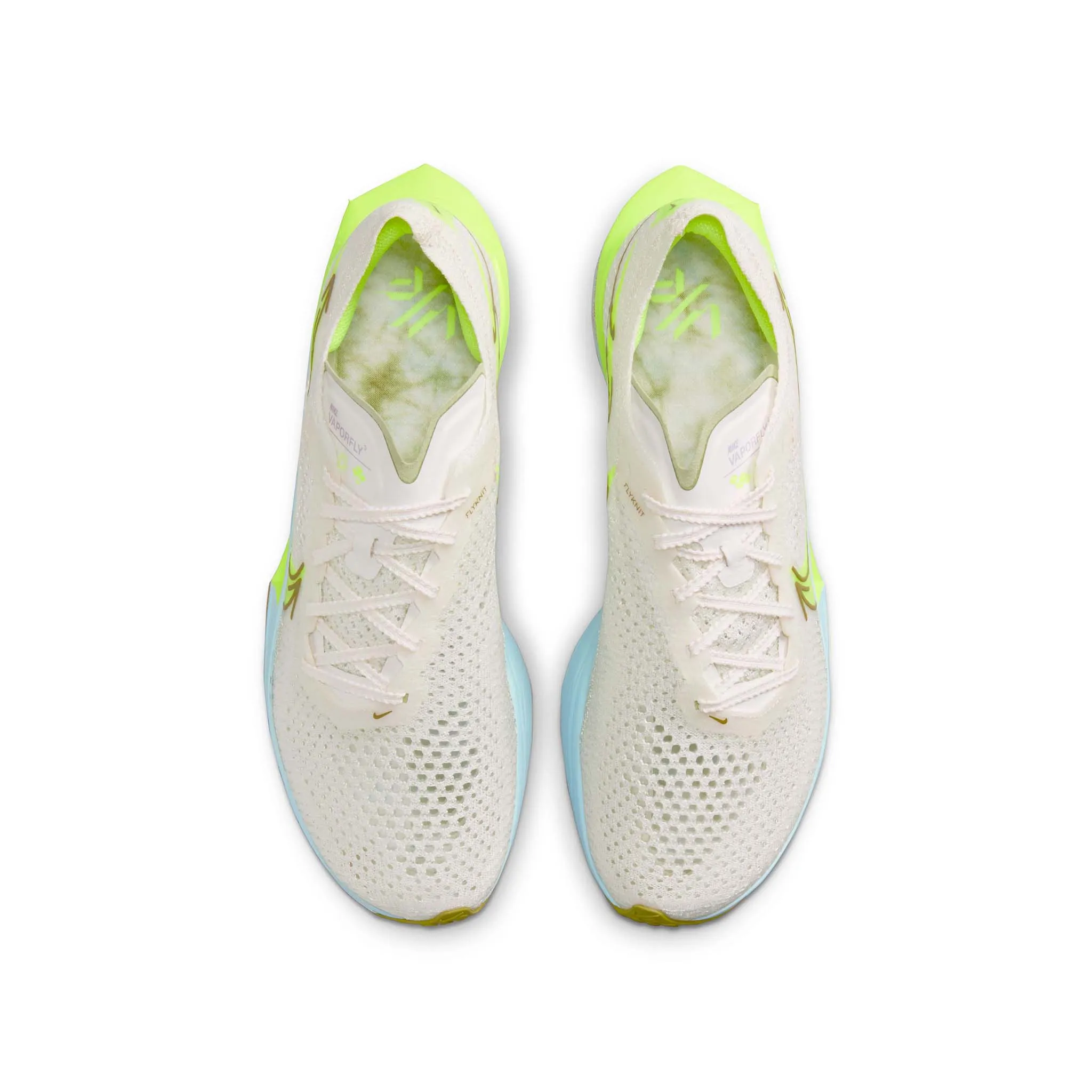 Nike | Women's Vaporfly 3 Road Racing Shoes - Sail/Glacier