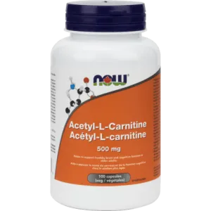 Now - acetyl-l-carnitine 500mg - 100 vcaps