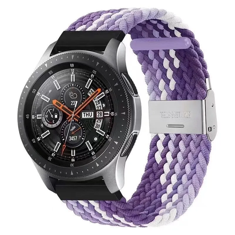 Nylon Braided Loop Watch Straps Compatible with the Suunto 3 & 3 Fitness