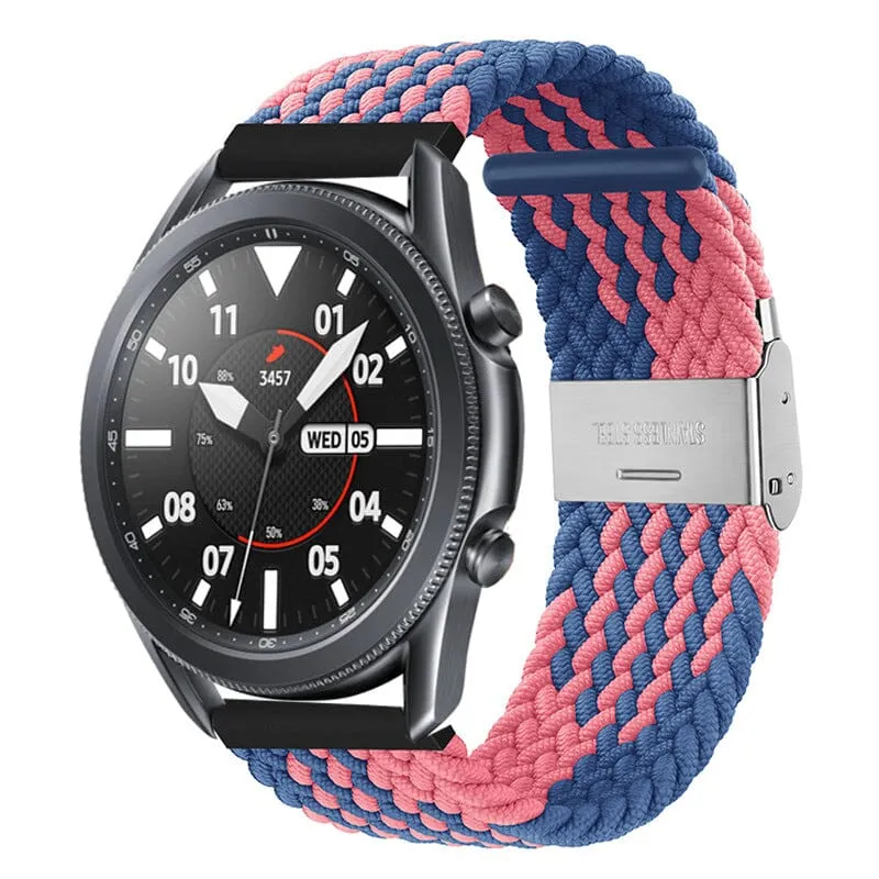 Nylon Braided Loop Watch Straps Compatible with the Suunto 3 & 3 Fitness