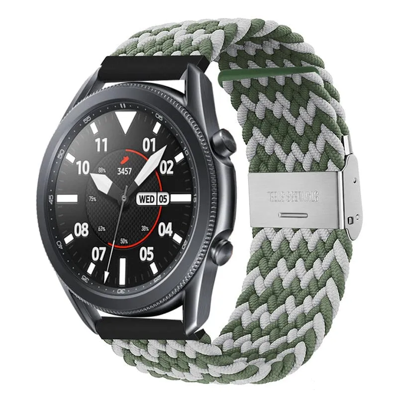 Nylon Braided Loop Watch Straps Compatible with the Suunto 3 & 3 Fitness