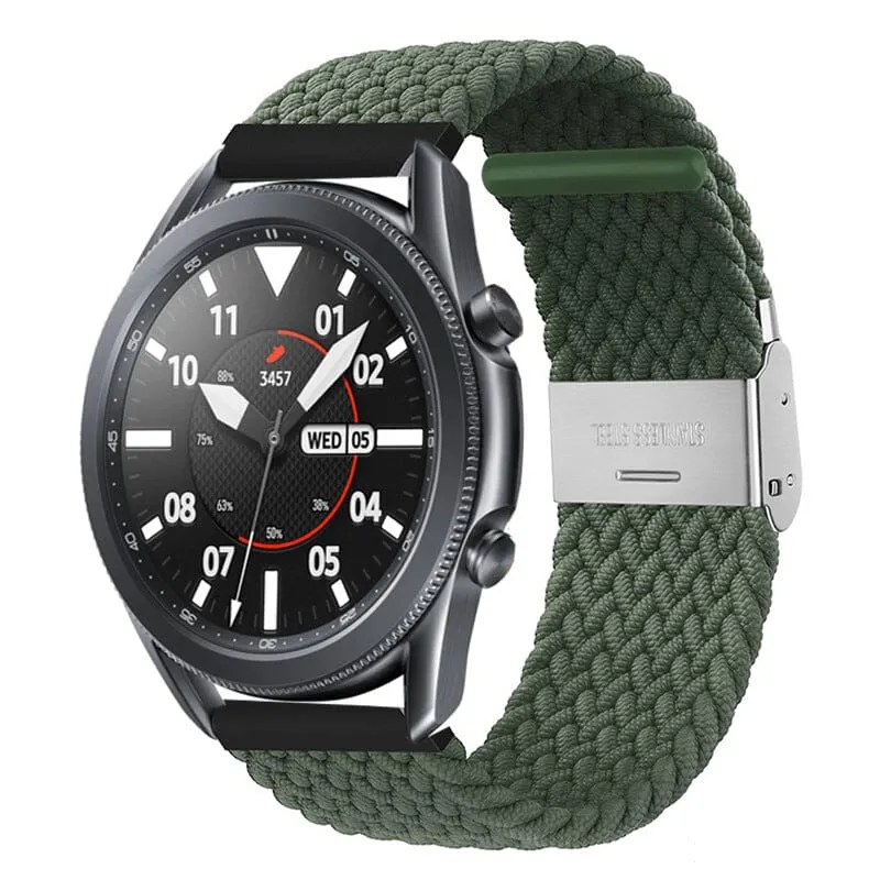 Nylon Braided Loop Watch Straps Compatible with the Suunto 3 & 3 Fitness