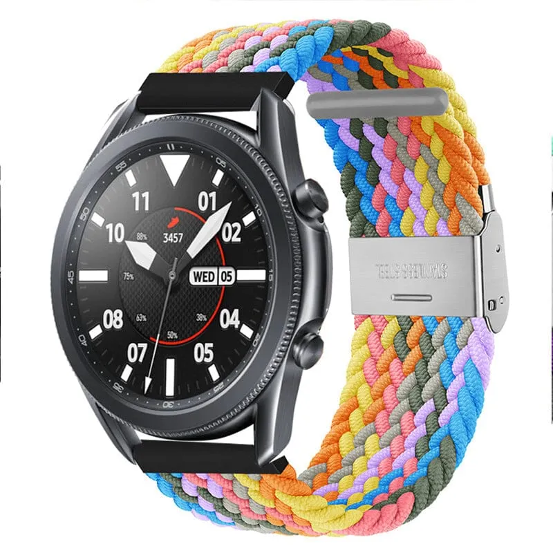 Nylon Braided Loop Watch Straps Compatible with the Suunto 3 & 3 Fitness